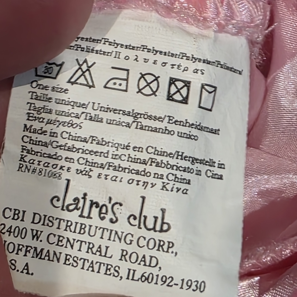 Claires Club Tulle Skirt Girls Size 4/6 - Picture 3 of 4